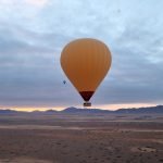 hot air balloon in Marrakech
